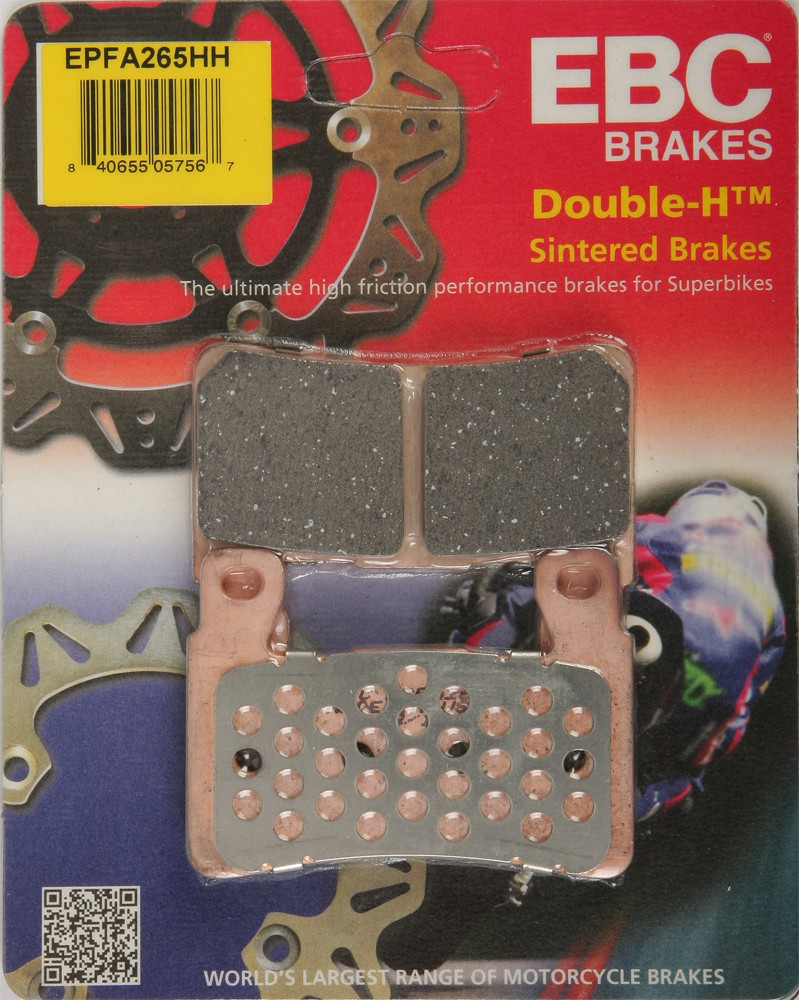 EBC Brakes EPFA Sintered Fast Street and Trackday Pads Front - EPFA265HH EBC Brakes EPFA Sintered Fast Street and Trackday Pads Front - EPFA265HH